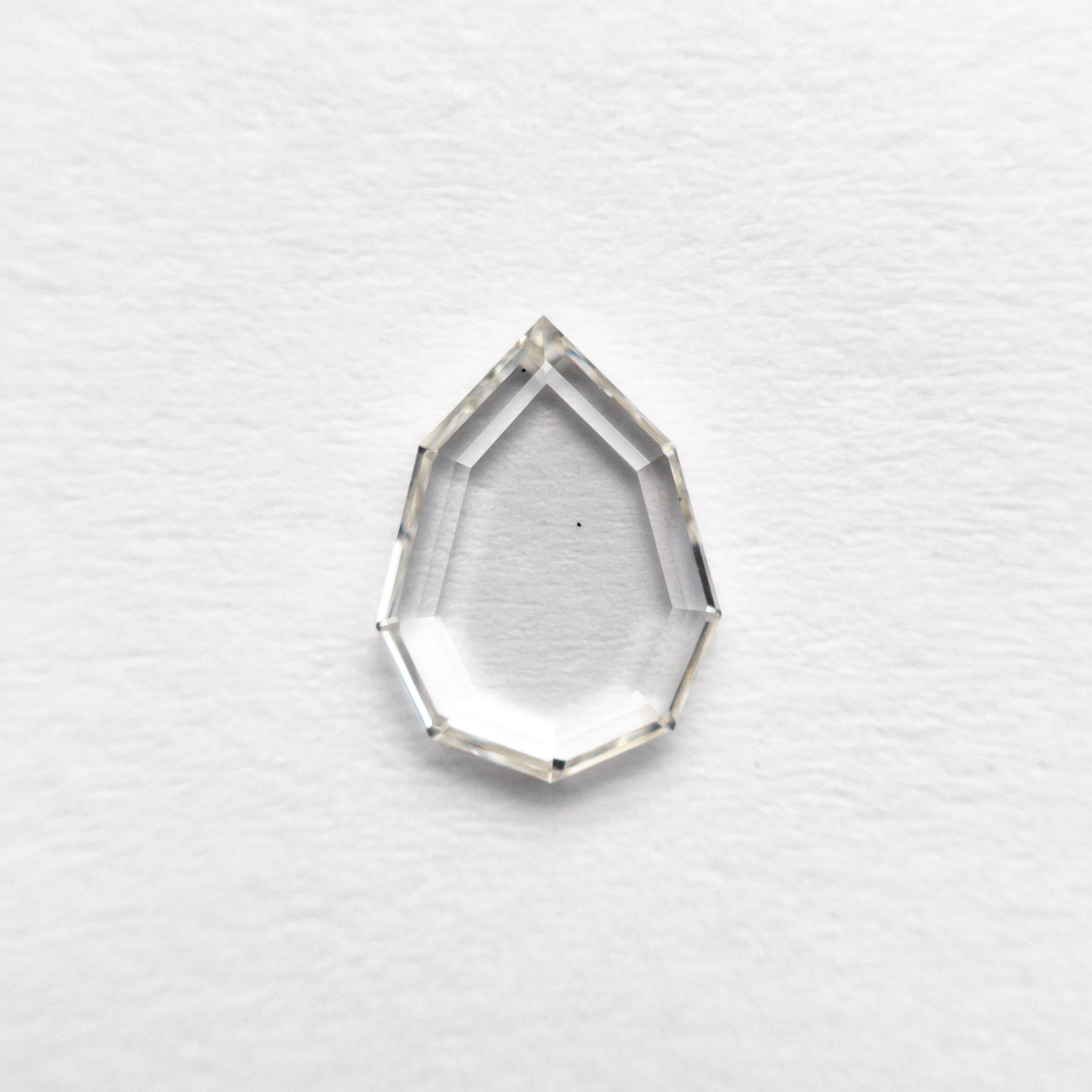 0.63ct Geo Pear Portrait Cut Loose Gemstone - 7.73x5.73x1.41mm for Jewelry Making, Engagement Rings & Custom Designs (Item#19854) - Perfect for Bridal Jewelry, Anniversary Gifts & Unique Statement Pieces
