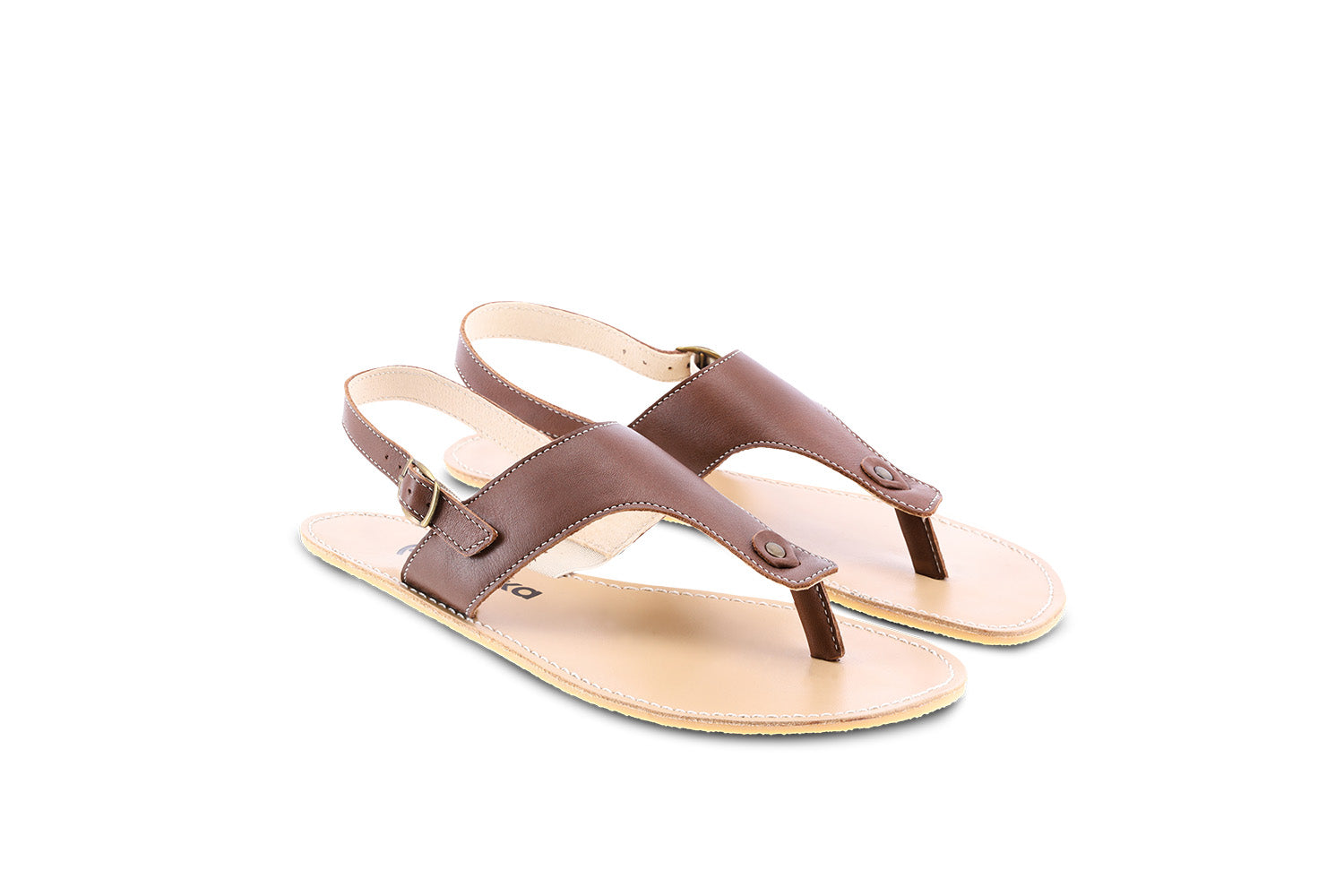 Barefoot Sandals for Women - Be Lenka Promenade Minimalist Shoes in Dark Brown | Comfortable & Stylish for Walking, Travel & Everyday Wear