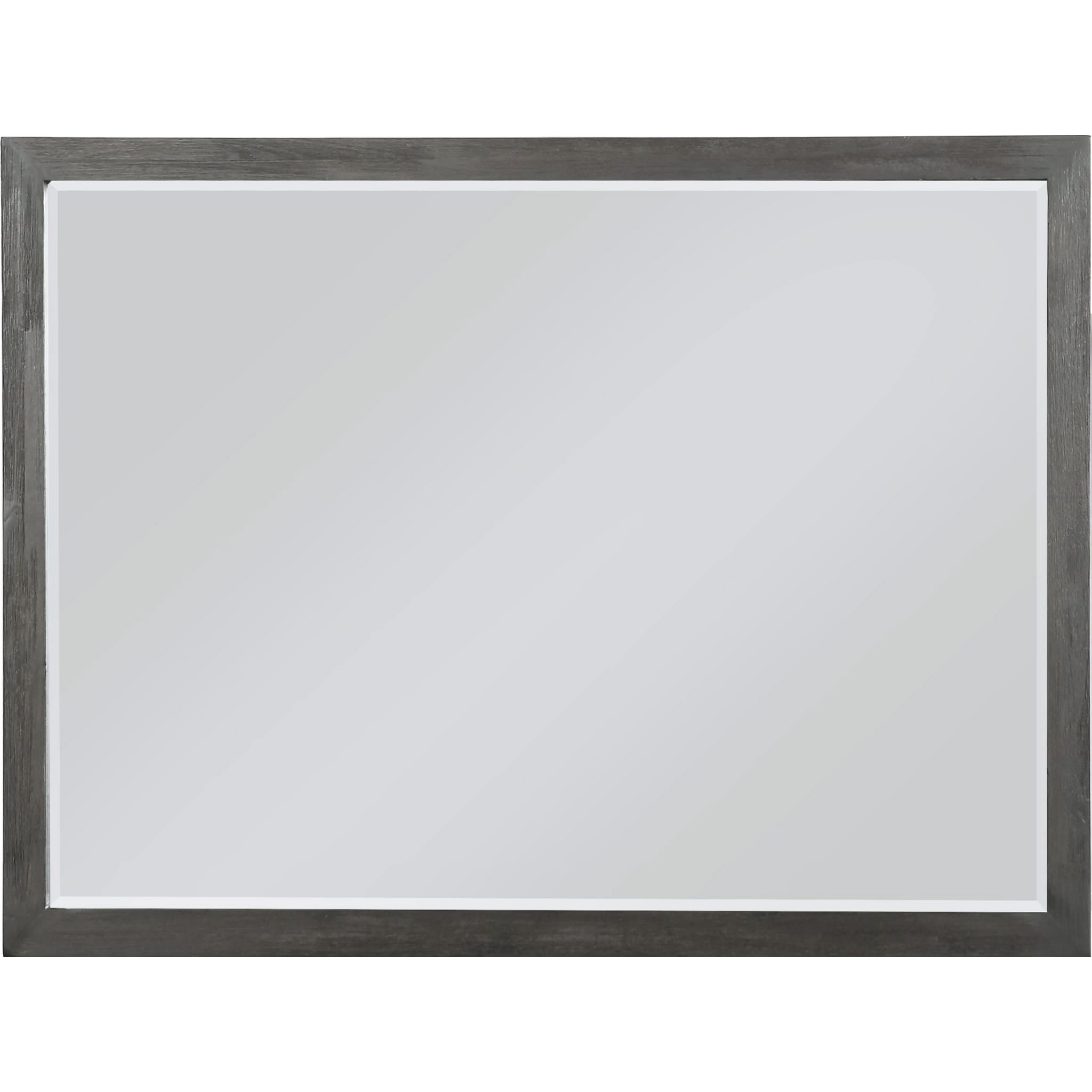 Oxford Mirror in Basalt Grey - Elegant Wall Decor for Living Room, Bedroom & Office - Shatter-Resistant Glass with Stylish Frame