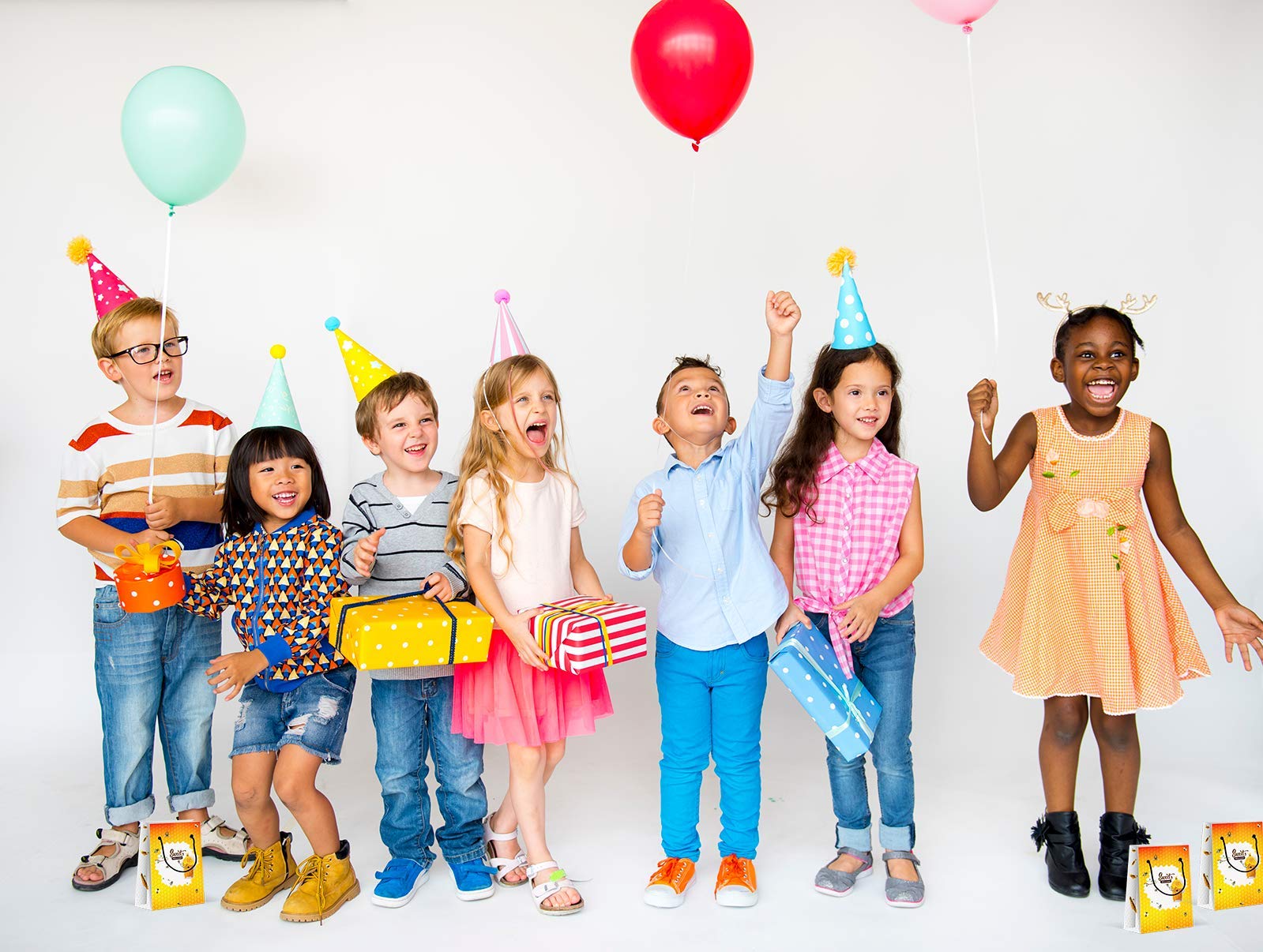 Premium Honey Bee Party Favor Bags - 12 Pack Bumblebee Baby Shower Treat Bags & Gift Bags for Birthday Parties, Gender Reveals, Bridal Showers - Cute Bee-Themed Party Supplies & Decorations