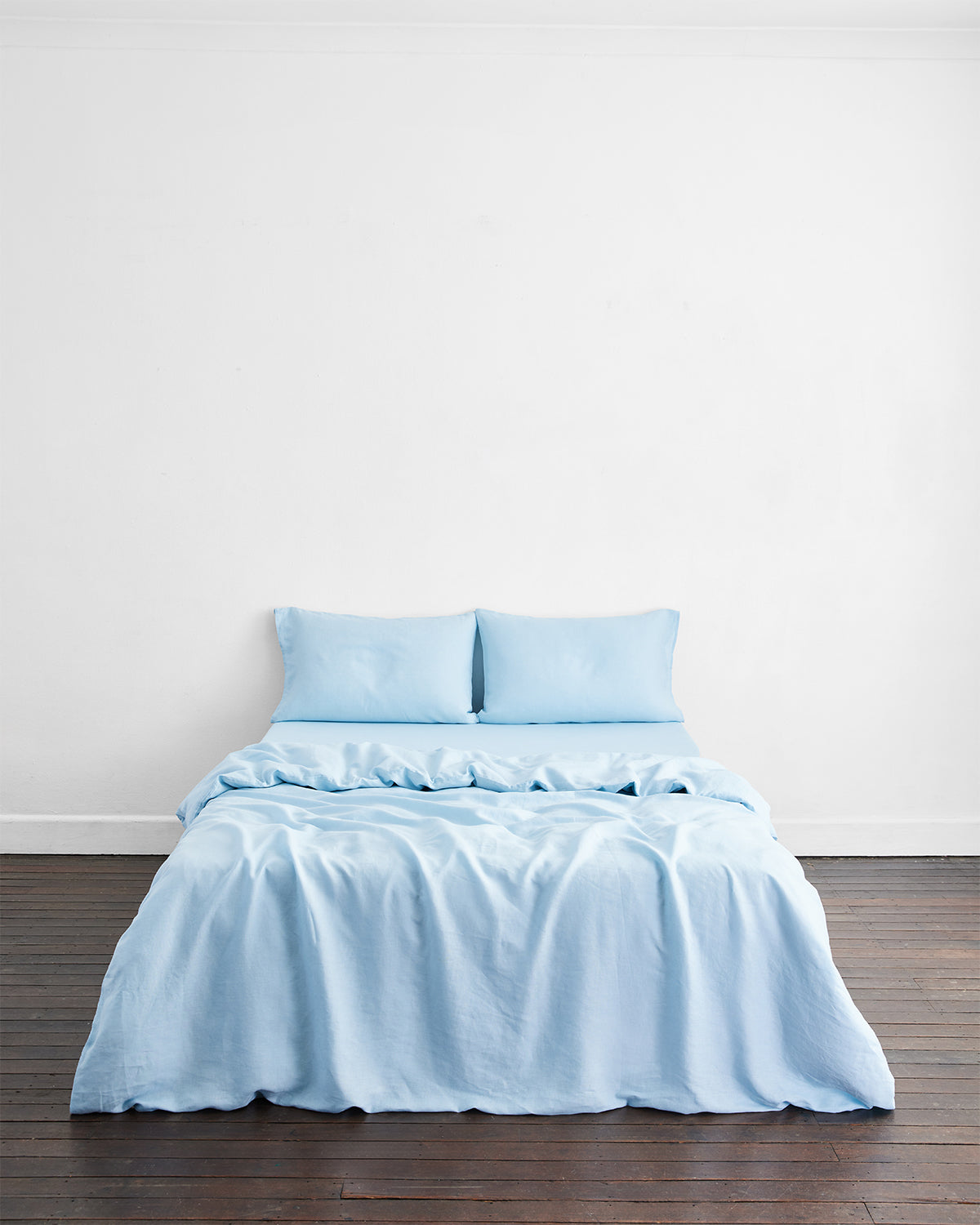 Premium 100% French Flax Linen Duvet Cover Set - Breathable & Soft Bedding for All Seasons - Perfect for Master Bedroom, Guest Room & Vacation Homes