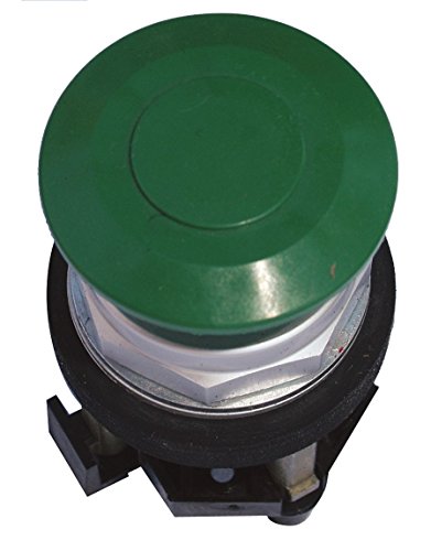 Eaton H7087 30mm Non-Illuminated Push Button Switch - Green Industrial Control Panel Component for Machinery & Equipment