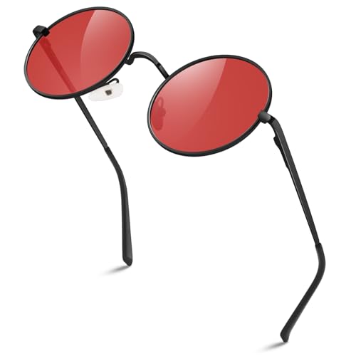 45mm Black Frame Red Lens