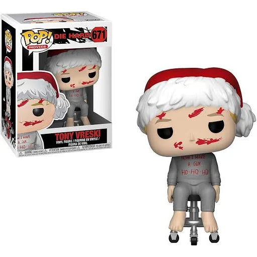 Die Hard Tony Vreski #671 (VAULTED) - Collectible Action Figure for Movie Fans & Pop Culture Enthusiasts - Perfect for Display, Gifts & Comic Conventions