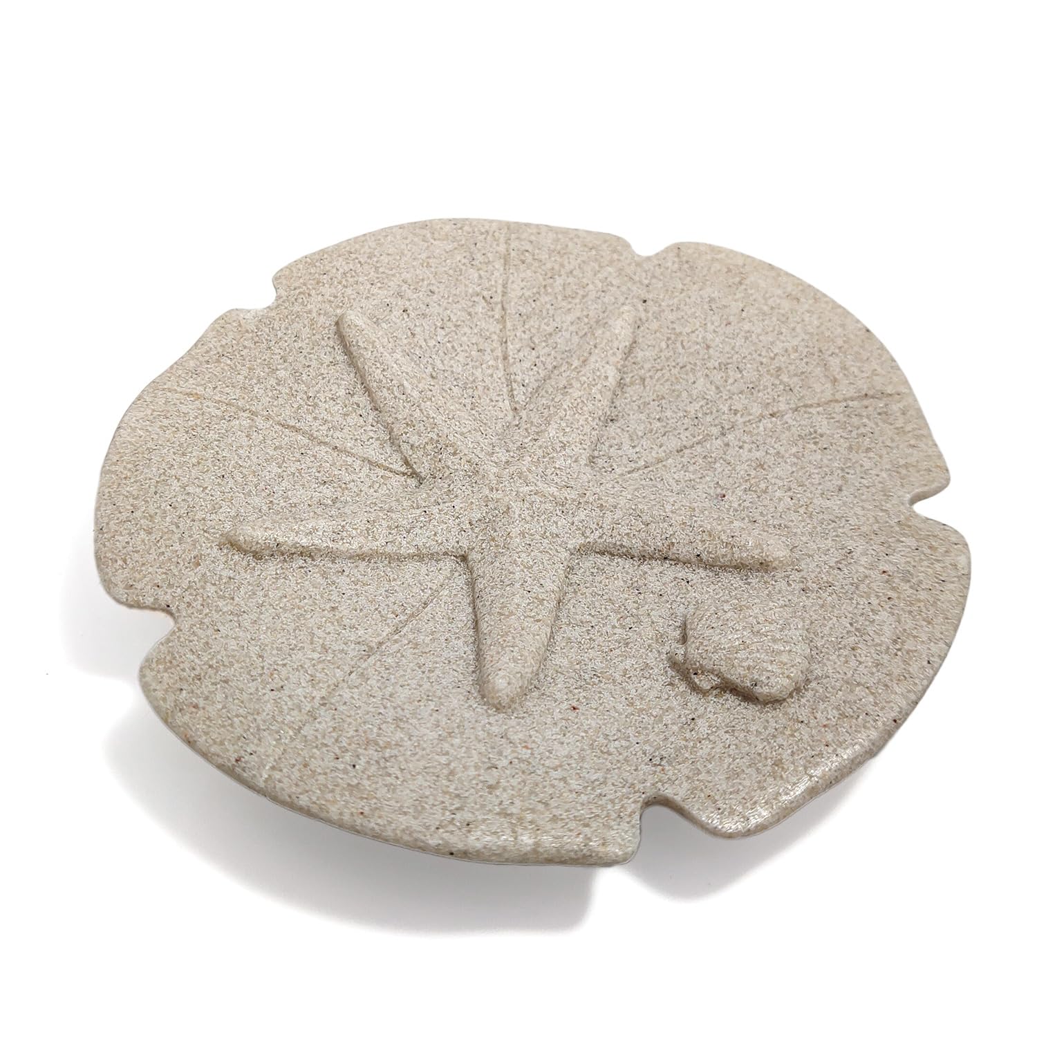 Ornerx Starfish-Shaped Resin Soap Dish Holder - Non-Slip Bathroom Organizer for Sink Countertop, Perfect for Beach House or Coastal-Themed Decor