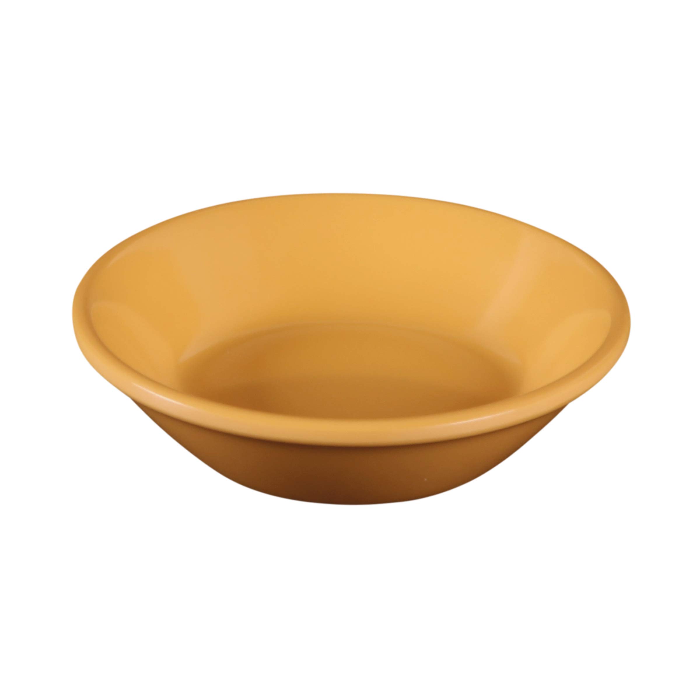 D40M-Y 4.5 Inch Melamine Monkey Dish Set - 6 Pack Bright Yellow Durable Serving Bowls for Snacks, Nuts, Candy - Perfect for Parties, Restaurants & Home Use
