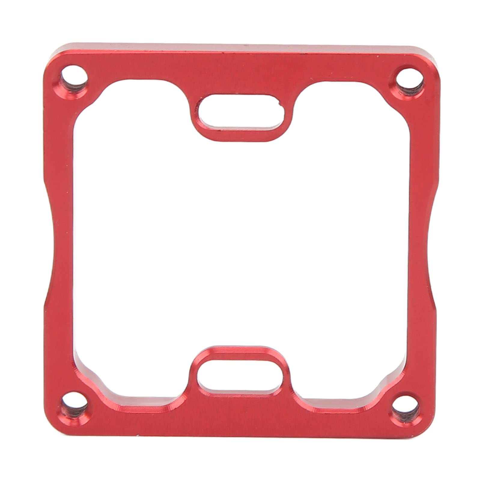Demeras RC ESC Fan Base - Aluminum Alloy Anodized Fan Holder for MAX6 ESC (Red) | Easy Replacement Cooling Solution for RC Cars & Trucks