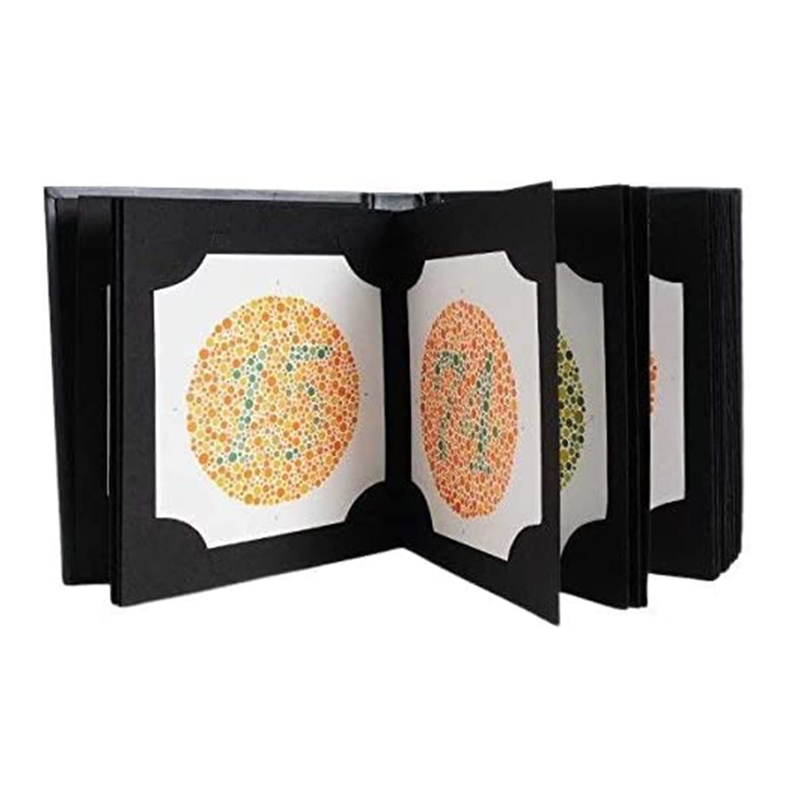 38 Plates Ishihara Color Blindness Test Book - Ophthalmic Optometry & Color Deficiency Test for Drivers & Schools | Perfect for Vision Screening & Eye Exams
