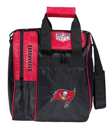 NFL Tampa Bay Buccaneers Team Logo Bowling Tote Bag - Official Licensed Football Sports Gear for Fans, Travel & Game Day Accessories