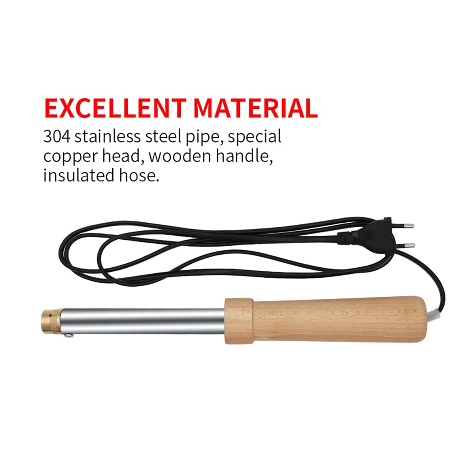 Electric Cattle Dehorner - High Temperature Resistant & Bloodless Cow Dehorning Tool for Livestock Farming | Perfect for Dairy Farms, Cattle Ranches & Veterinary Use