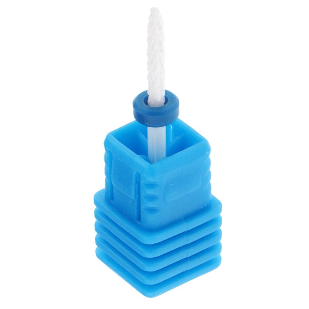 VMS INDIA Ceramic Nail Drill Bits - Professional Grinding Heads for Nail Art, Gel Polish Removal & Manicure (02 Size) | Perfect for Salon, Home Use & DIY Nail Care