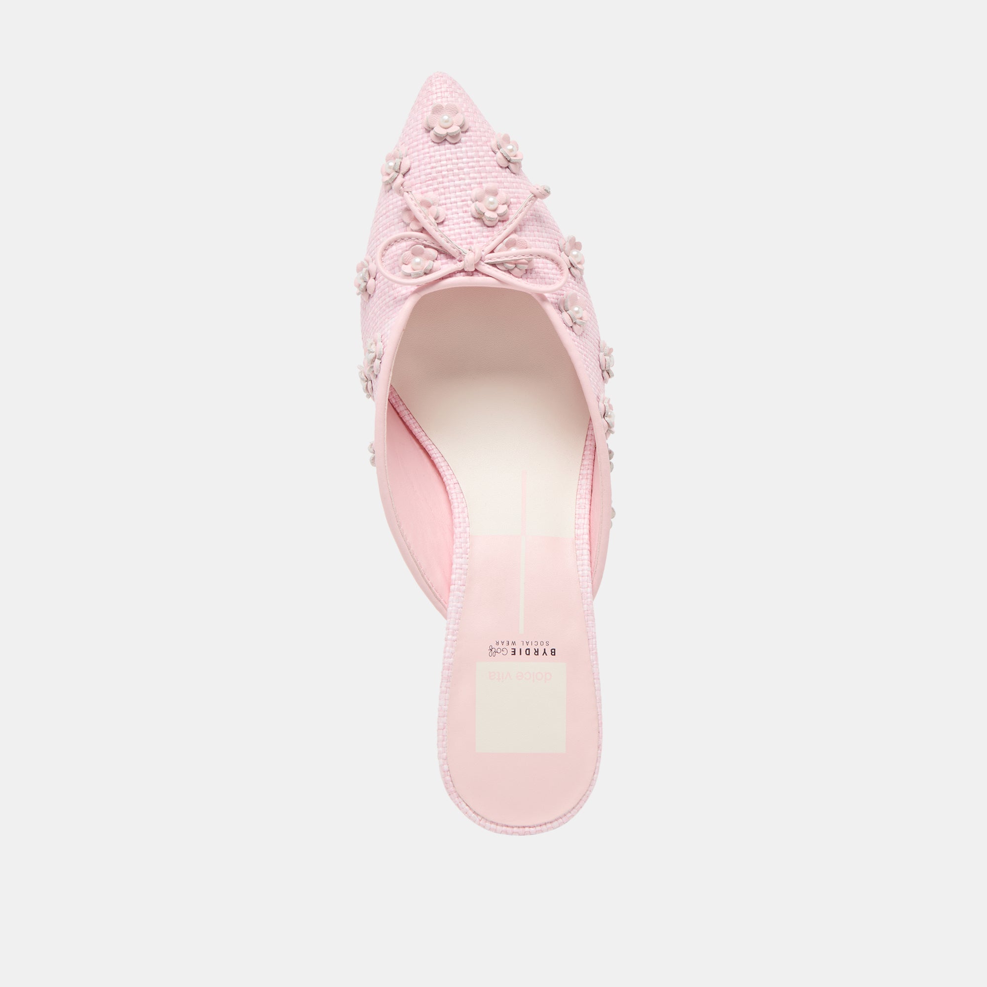 Camilo x Byrdie Golf Heels - Pink Raffia Women's Golf Shoes for Comfort & Style | Perfect for Golf Outings, Weddings & Summer Events