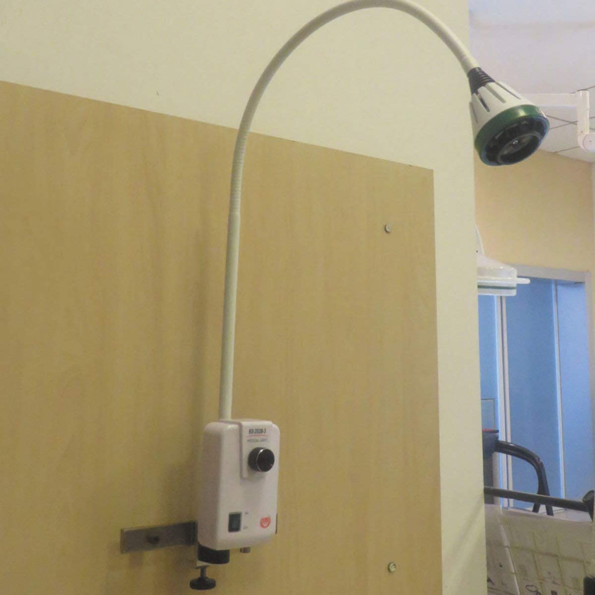 9W LED Dental Surgical Light - Wall Mount & Desk Clip Exam Lamp for Dentists, Clinics & Hospitals | Perfect for Dental Procedures, Surgeries & Medical Examinations