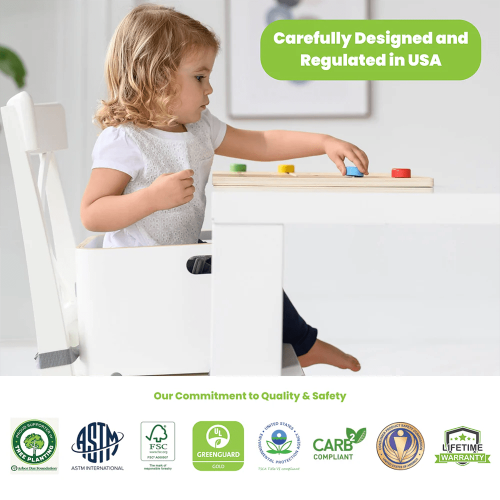 Little Partner 3-in-1 Learning Booster for Kids - ABCs, Numbers & Shapes Educational Toy - Perfect for Preschool Learning at Home & Classroom Activities