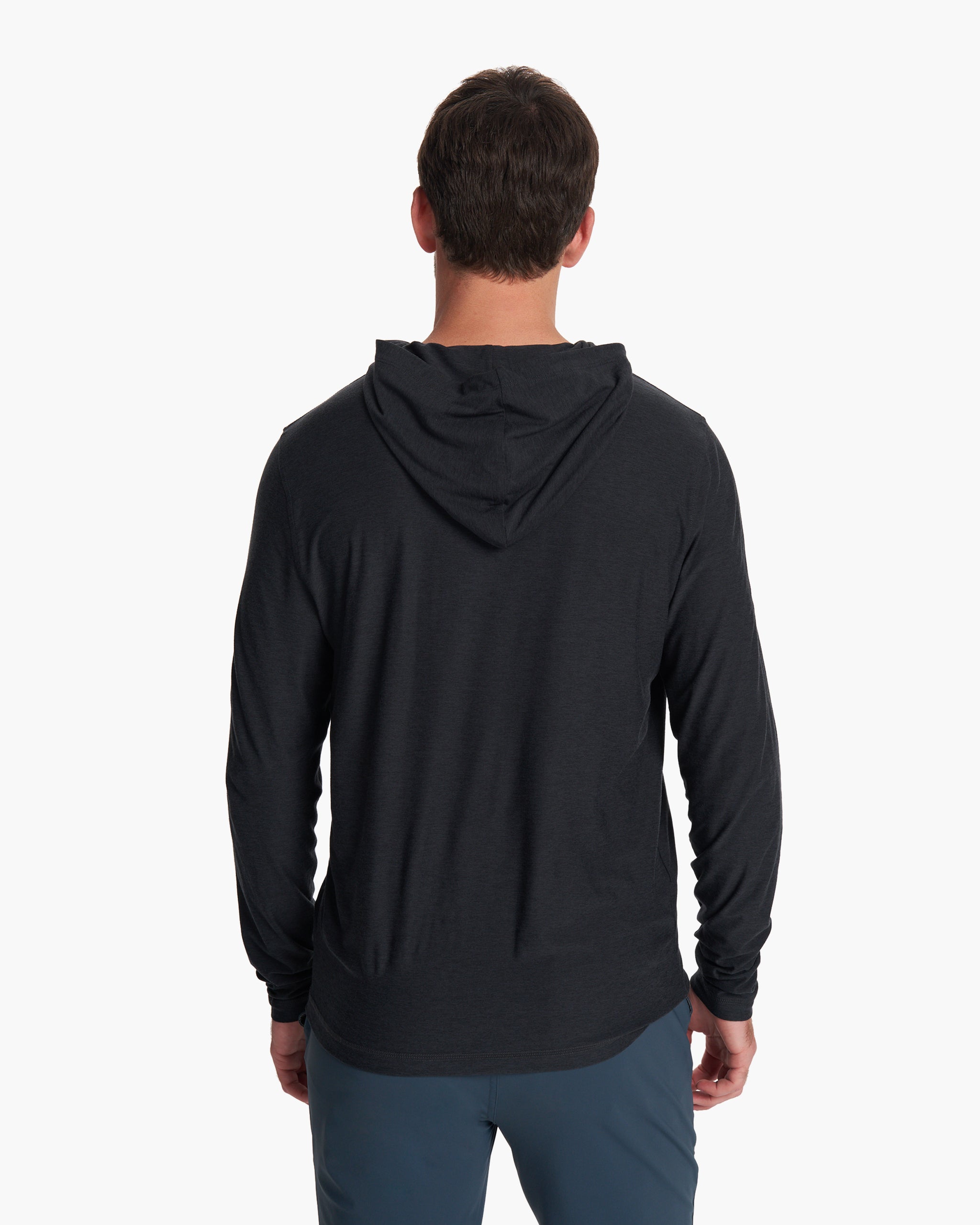 Vuori Strato Tech Hoodie for Men & Women - Lightweight Performance Pullover with Moisture-Wicking Fabric - Perfect for Running, Gym Workouts & Outdoor Activities
