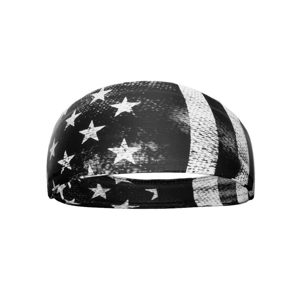 Shadow Old Glory Headband - Patriotic American Flag Headband for Women & Men - Perfect for Sports, Workouts, and Outdoor Activities