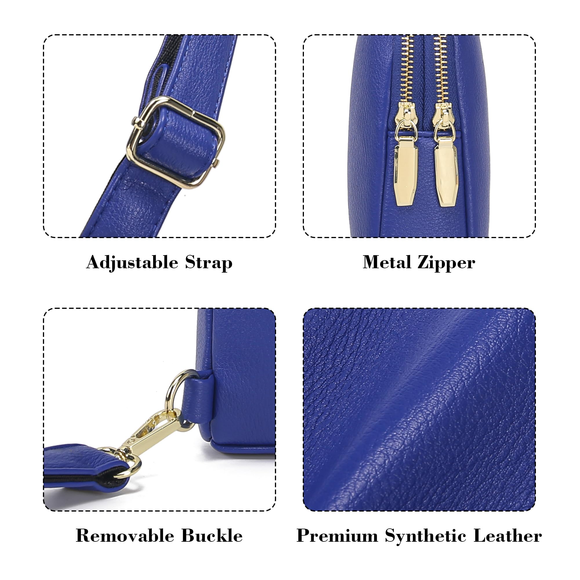 Haytijoe Women's Small Anti-Theft Crossbody Sling Bag - Lightweight Travel Purse with Adjustable Strap - Perfect for Daily Use, Shopping, Gym & Outdoor Activities