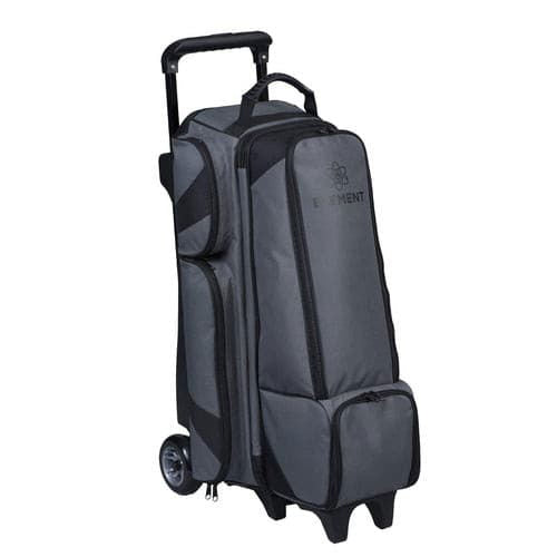Premium 3-5 Ball Roller Bowling Bag with Stone Black Design - Durable & Stylish for League Play, Tournaments & Practice Sessions