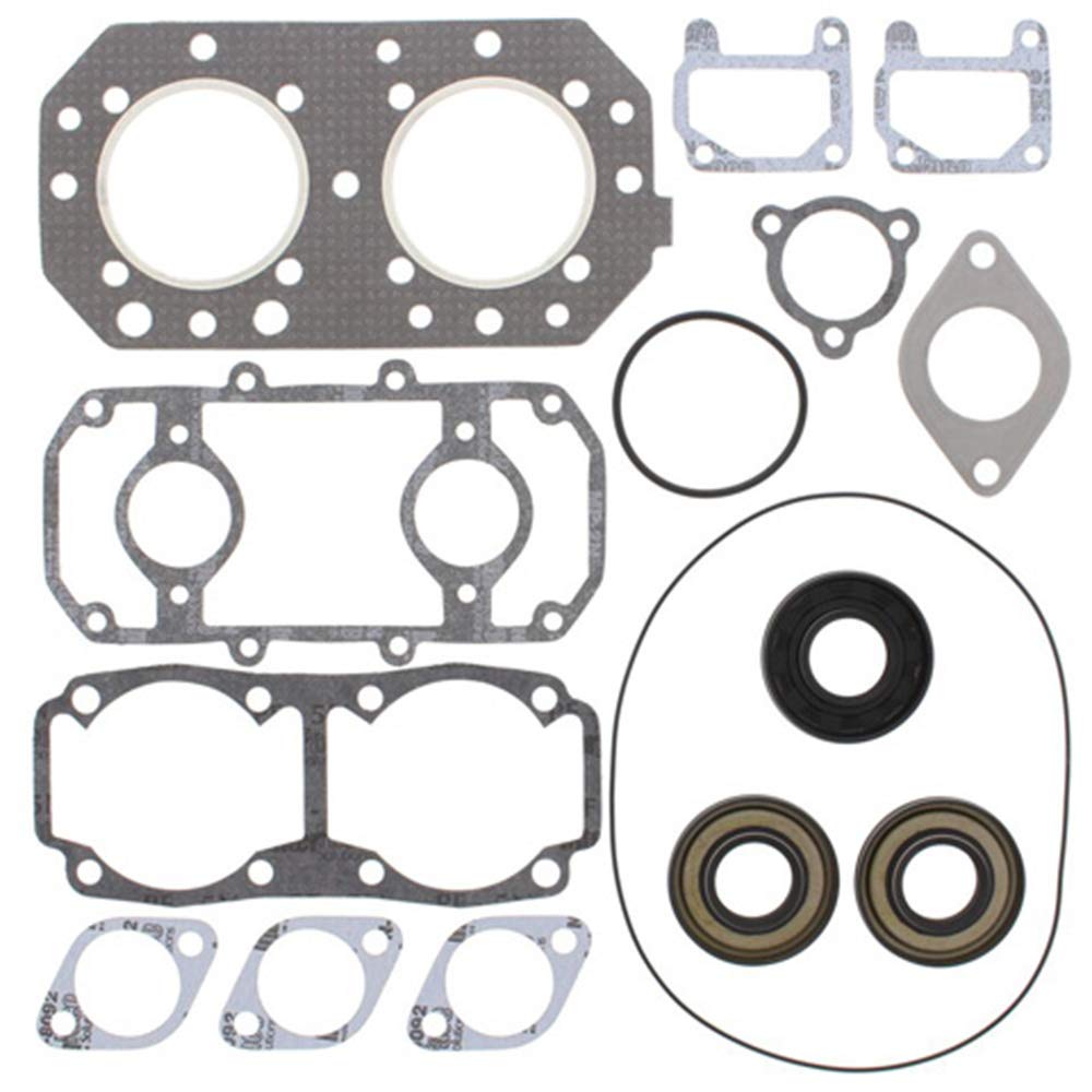 Kawasaki Gasket Set with Oil Seals - Complete Engine Seal Kit for Motorcycle, ATV & UTV - Perfect for Engine Rebuilds, Maintenance & Performance Upgrades