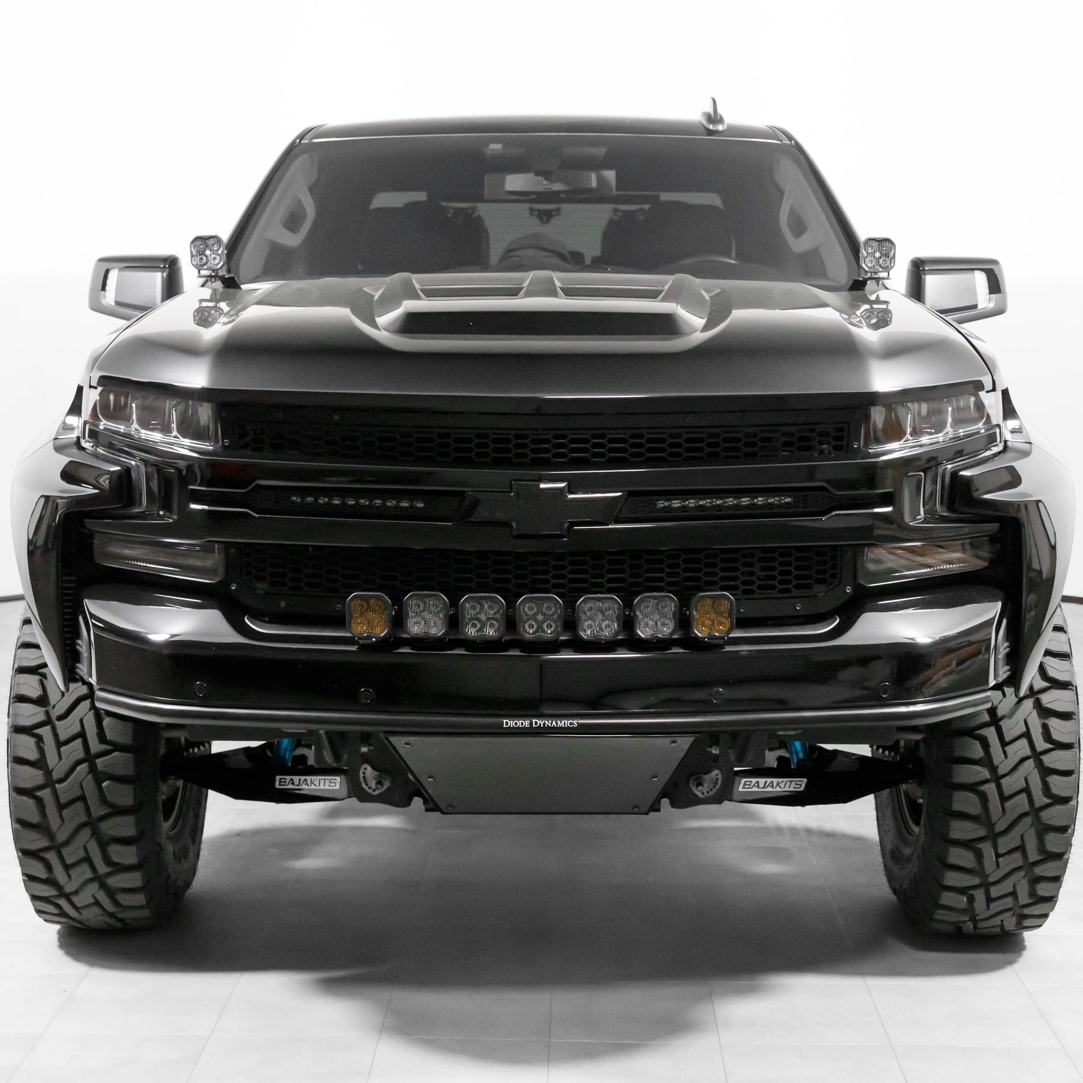 2019-2021 Chevrolet Silverado Replacement Hood - Durable OEM Fit for Chevy Silverado 1500 2500 3500 - Perfect for Off-Roading & Truck Restoration Projects