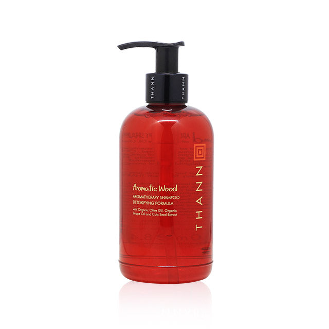 Natural Aromatherapy Shampoo with Wood Essential Oils - Detoxifying & Nourishing Formula for Dry, Damaged Hair - Perfect for Spa Days & Self-Care Routines