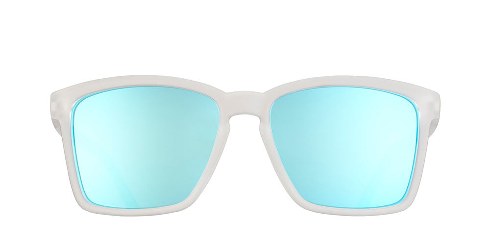 Goodr LFG Polarized Sunglasses for Men & Women - Middle Seat Advantage - UV Protection, Lightweight & Comfortable for Running, Cycling, and Outdoor Activities