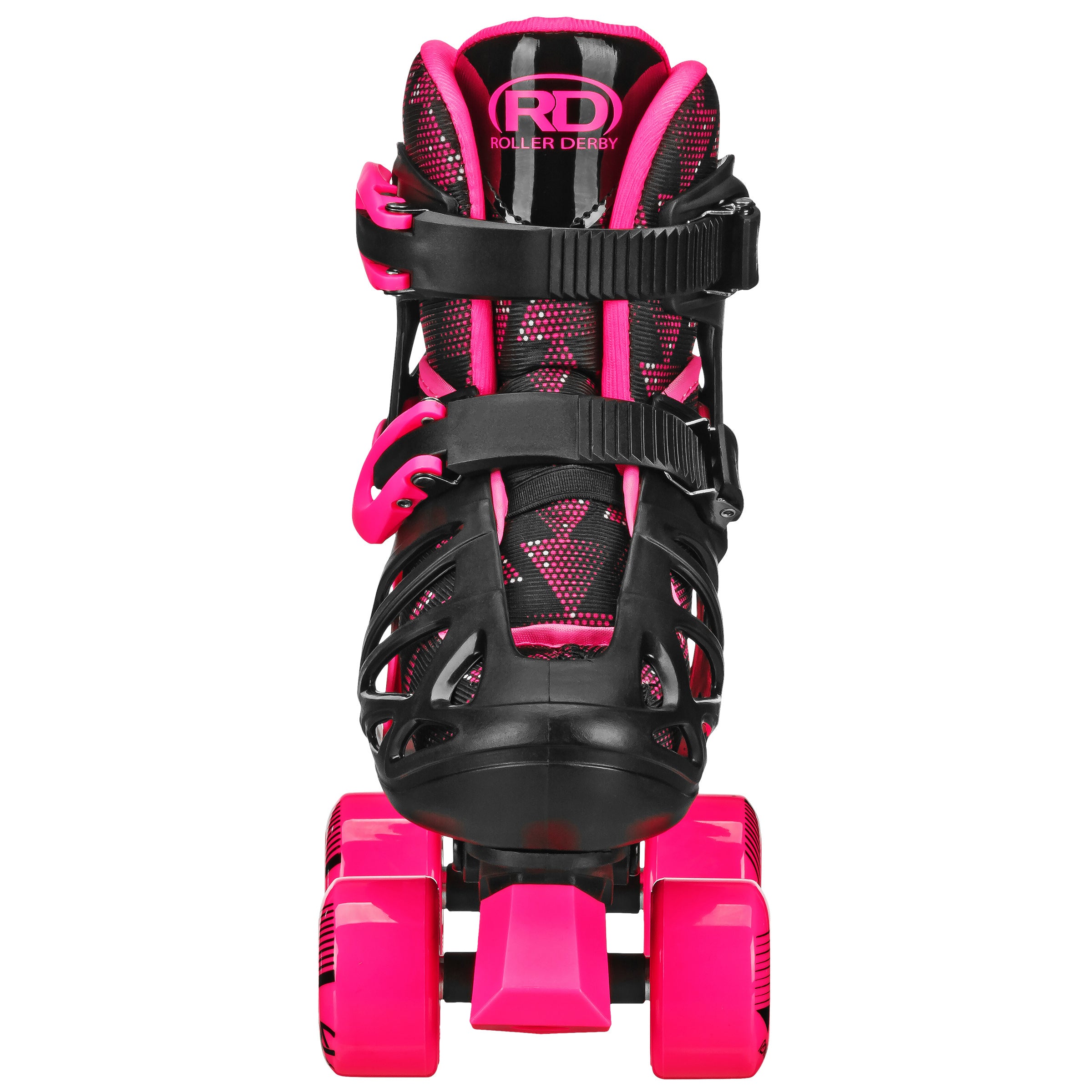 Trac Star Adjustable Roller Skates for Girls - Youth Quad Skates with Light-Up Wheels for Indoor & Outdoor Fun - Perfect for Birthday Gifts, Roller Rinks & Park Adventures