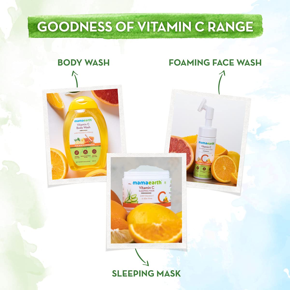 Mamaearth Vitamin C Ultra Light Gel Oil-Free Face Moisturizer with Aloe Vera Water for Glowing Hydration - 200ml | Daily Skincare for Dry & Sensitive Skin | Perfect for Morning & Night Routine