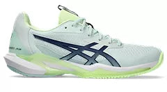 ASICS Women's Solution Speed FF 3 Tennis Shoes - Pale Mint/Blue Expanse - Lightweight Performance Court Shoes for Women - Perfect for Competitive Matches & Training Sessions