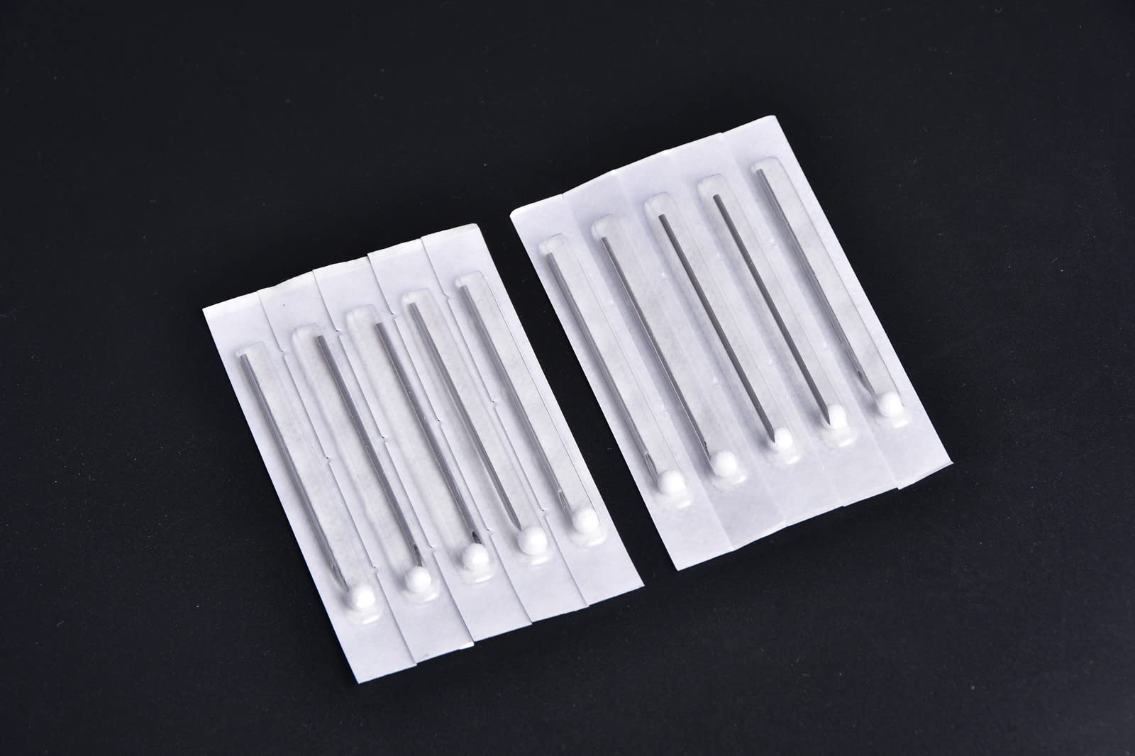 JIESIBAO 10PCS 16G Hollow Piercing Needles - Stainless Steel Disposable Sterile Body Jewelry Needles for Nose, Septum, Bridge, Cheek, Lip & Ashley Piercing | Professional Safe Tattoo & Body Piercing Kit for Home or Studio Use