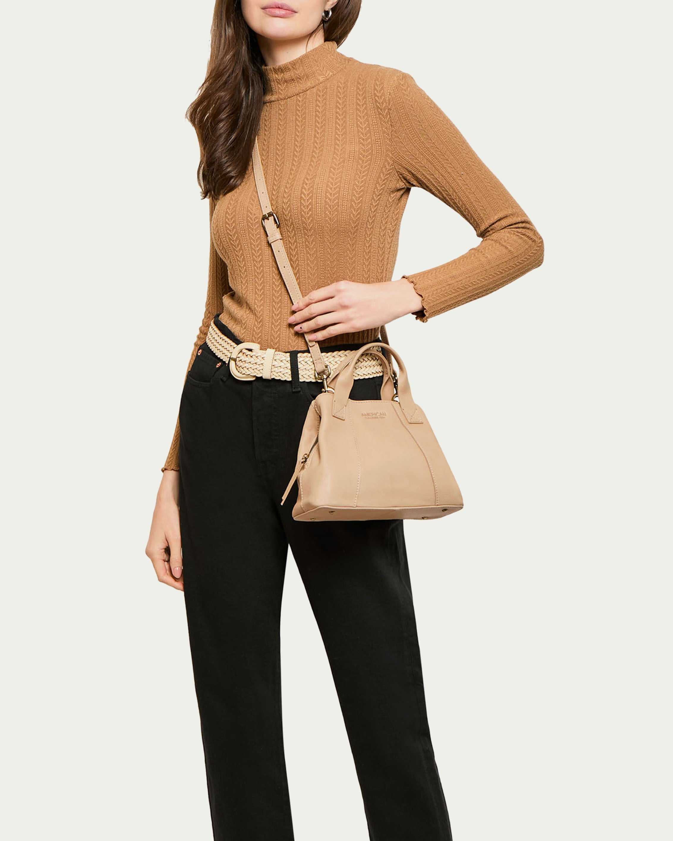 Ada Triple Entry Crossbody Bag for Women - Stylish & Secure Multi-Pocket Purse - Perfect for Travel, Work, and Everyday Use
