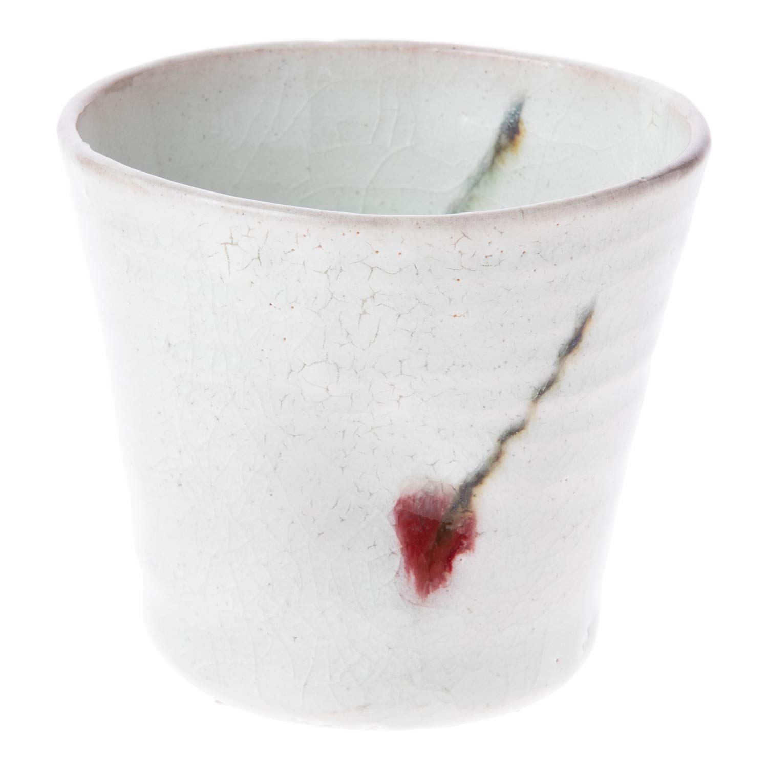 Handmade Japanese Shigaraki Ware Hechimon Ceramic Tea Cup - Cherry Blossom Design, Authentic Pottery for Matcha, Sencha & Hot Beverages - Perfect for Tea Ceremonies, Home Decor & Unique Gifts