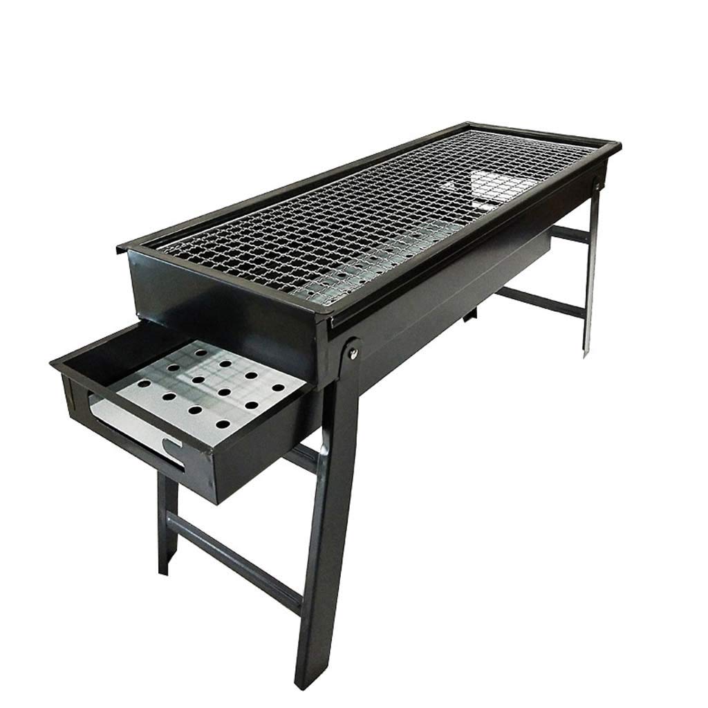 Portable Folding Charcoal BBQ Grill - Compact Outdoor Cooking Tool for Camping, Picnics & Backyard Barbecues