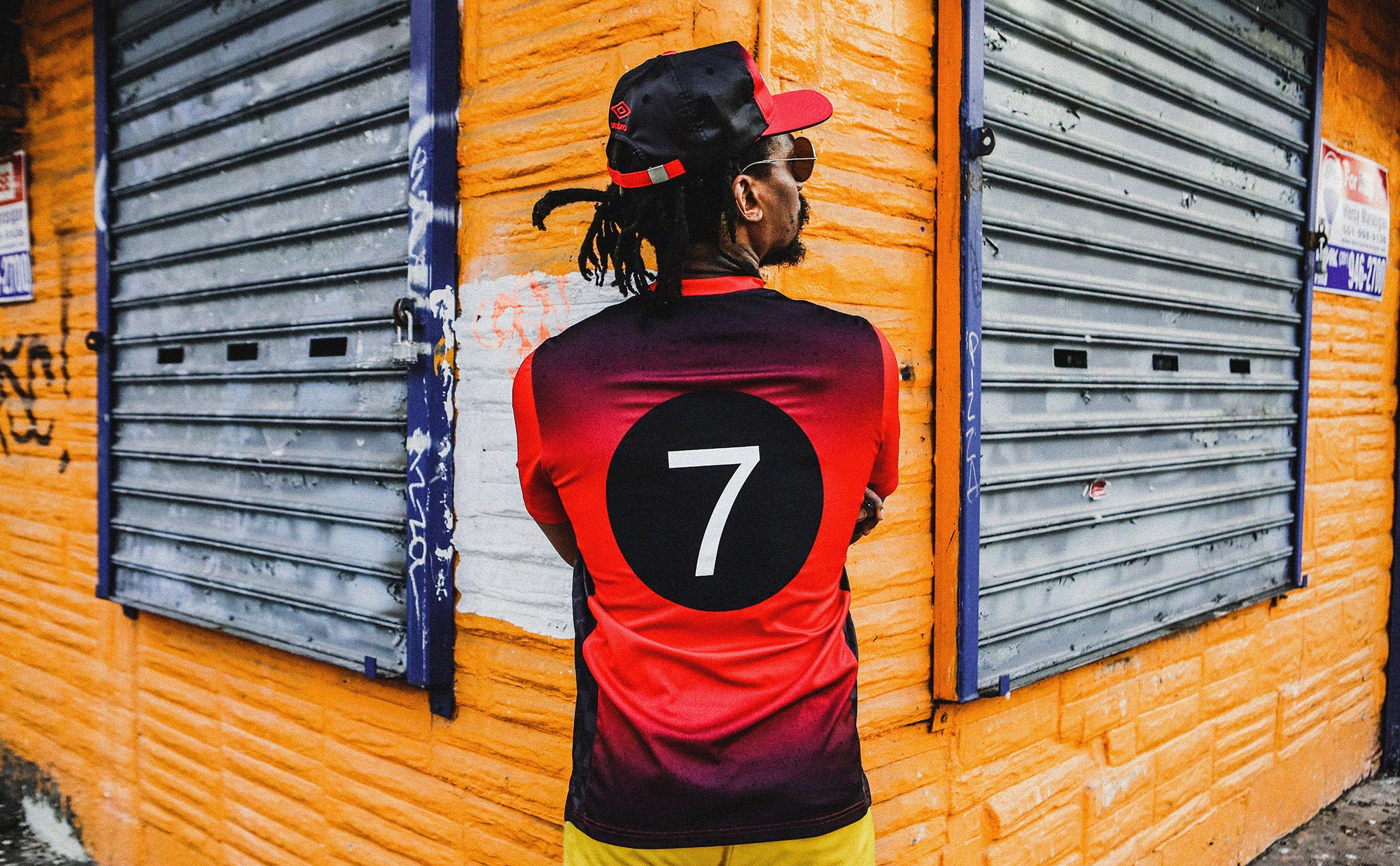 UMBRO x Mel D. Cole Real Bodega FC Jersey - Authentic Football Soccer Jersey for Men - Perfect for Match Day, Training & Streetwear Fashion