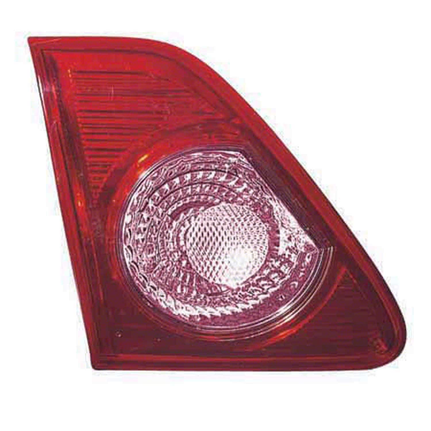 HEADLIGHTSDEPOT Inner Tail Light Compatible with Toyota Corolla - Left Driver Side Replacement - Perfect for Night Driving & Enhanced Safety