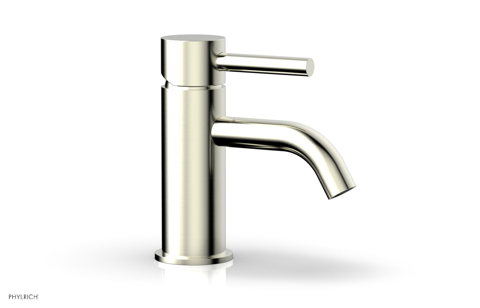 BASIC II Single Hole Bathroom Faucet with Lever Handle - Chrome Finish for Sink Vanity, Modern Waterfall Spout Design - Perfect for Home, Hotel & Restaurant Use