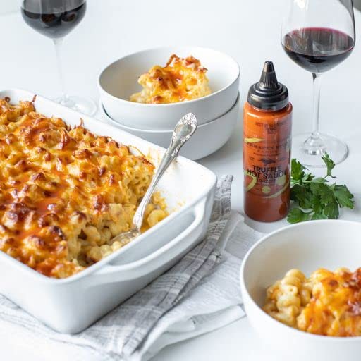 Terrapin Ridge Farms Truffle Hot Garnishing Sauce - 2 Pack (8 oz Each) | Premium Truffle Infused Hot Sauce for Pizza, Pasta & Burgers | Gourmet Condiment Gift Set