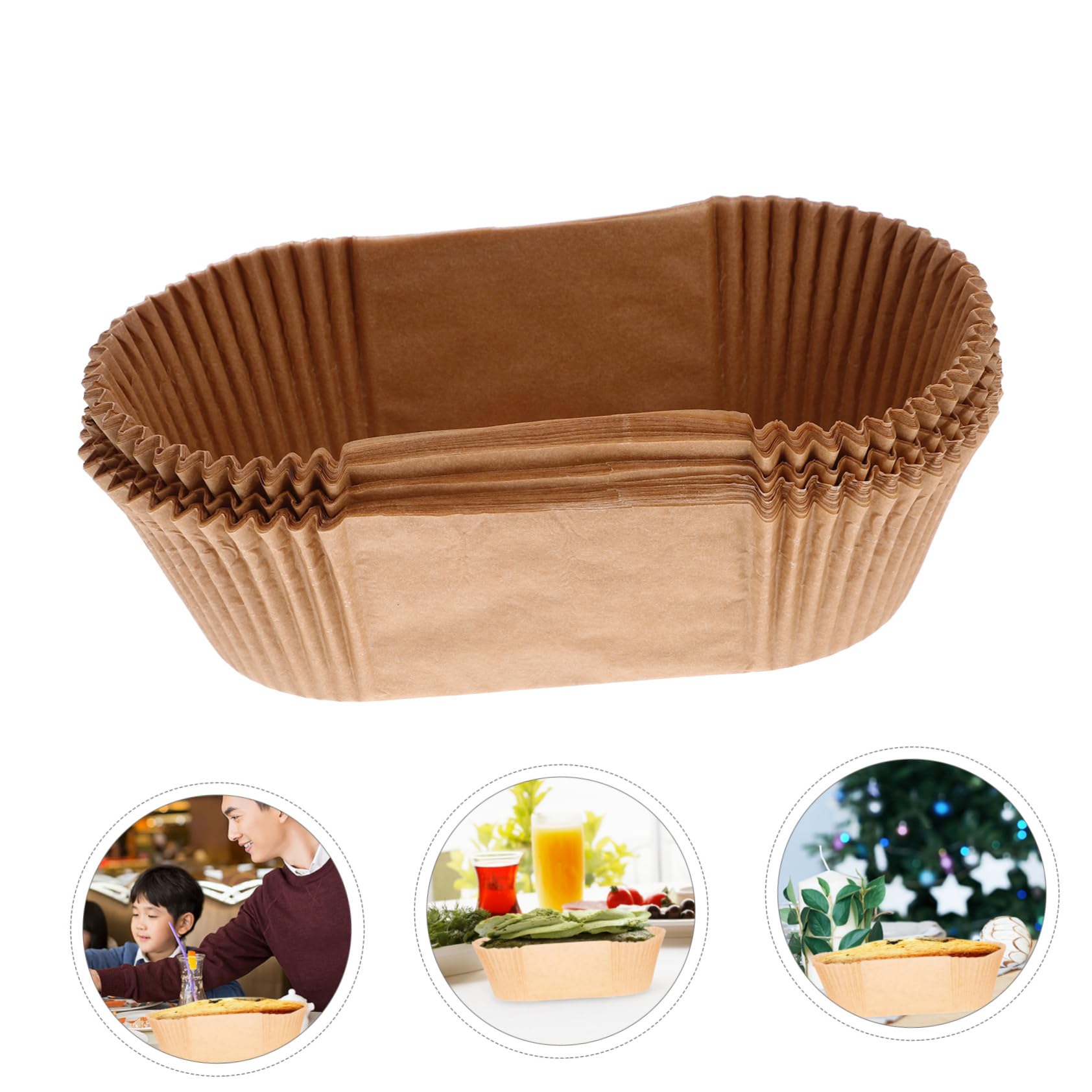 CATIEBYE 50pcs Hot Dog Trays - Greaseproof Paper Food Serving Trays for Snacks, Hotdogs & Party Events - Perfect for BBQs, Picnics & Outdoor Gatherings