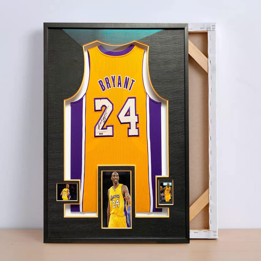 Kobe Bryant Motivational Wall Art Painting - NBA Jersey Poster Print for Boys Room, Bedroom & Home Decor - Perfect for Sports Fans & Basketball Lovers