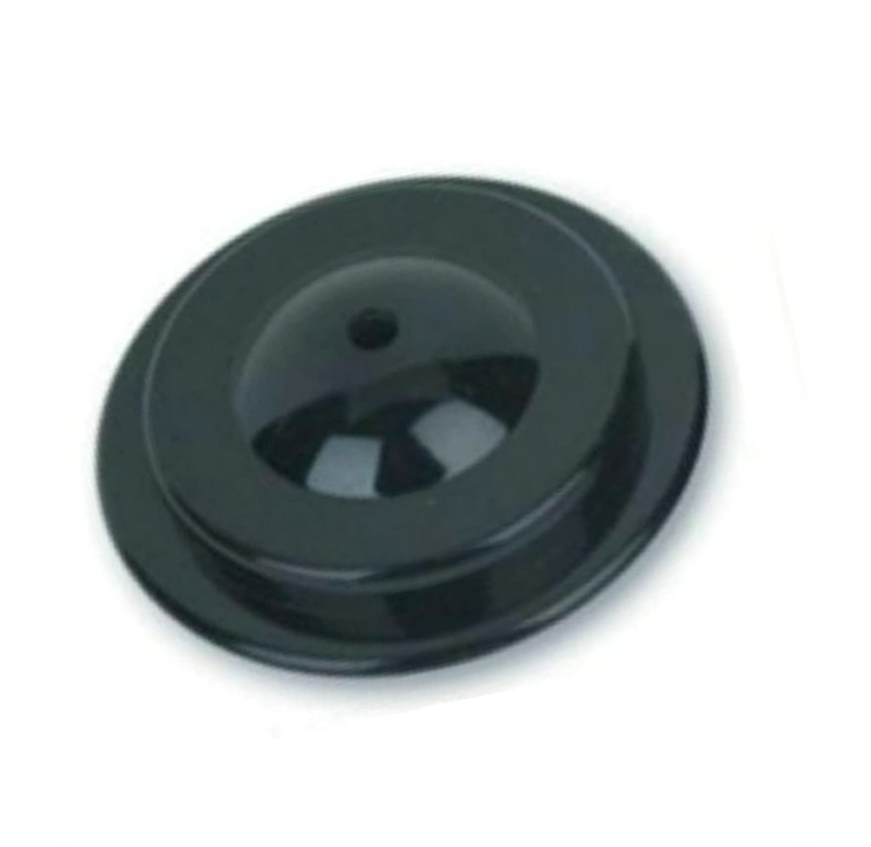 6 Pack Black One Hole Desk Base for Stick Flags - Indoor/Outdoor All-Weather Table Flags for Office, Party, Wall Decor & Events (TR06931WI)