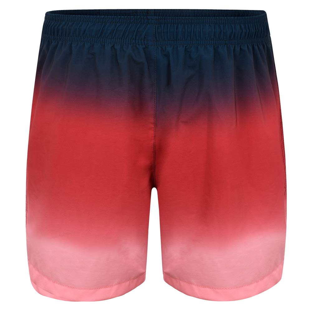 Mywu Men's 5 Inch Swim Trunks - Quick Dry Beach Shorts with Mesh Lining | Funny Bathing Suits for Swimming, Pool Party & Summer Vacation