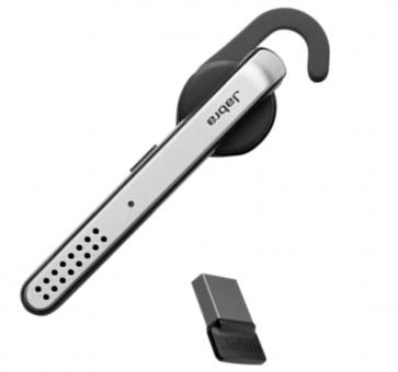 Jabra Stealth UC MS Wireless Bluetooth Headset - Noise Cancelling Office Headphones with Boom Mic for Business Calls, Video Conferencing & Remote Work