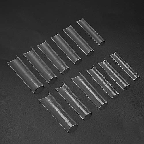 Acrylic Nail Extension Tips for Nail Art - Professional & DIY Artificial False Nails Half Tips - Perfect for Nail Salons, Home Manicures, and Special Occasions