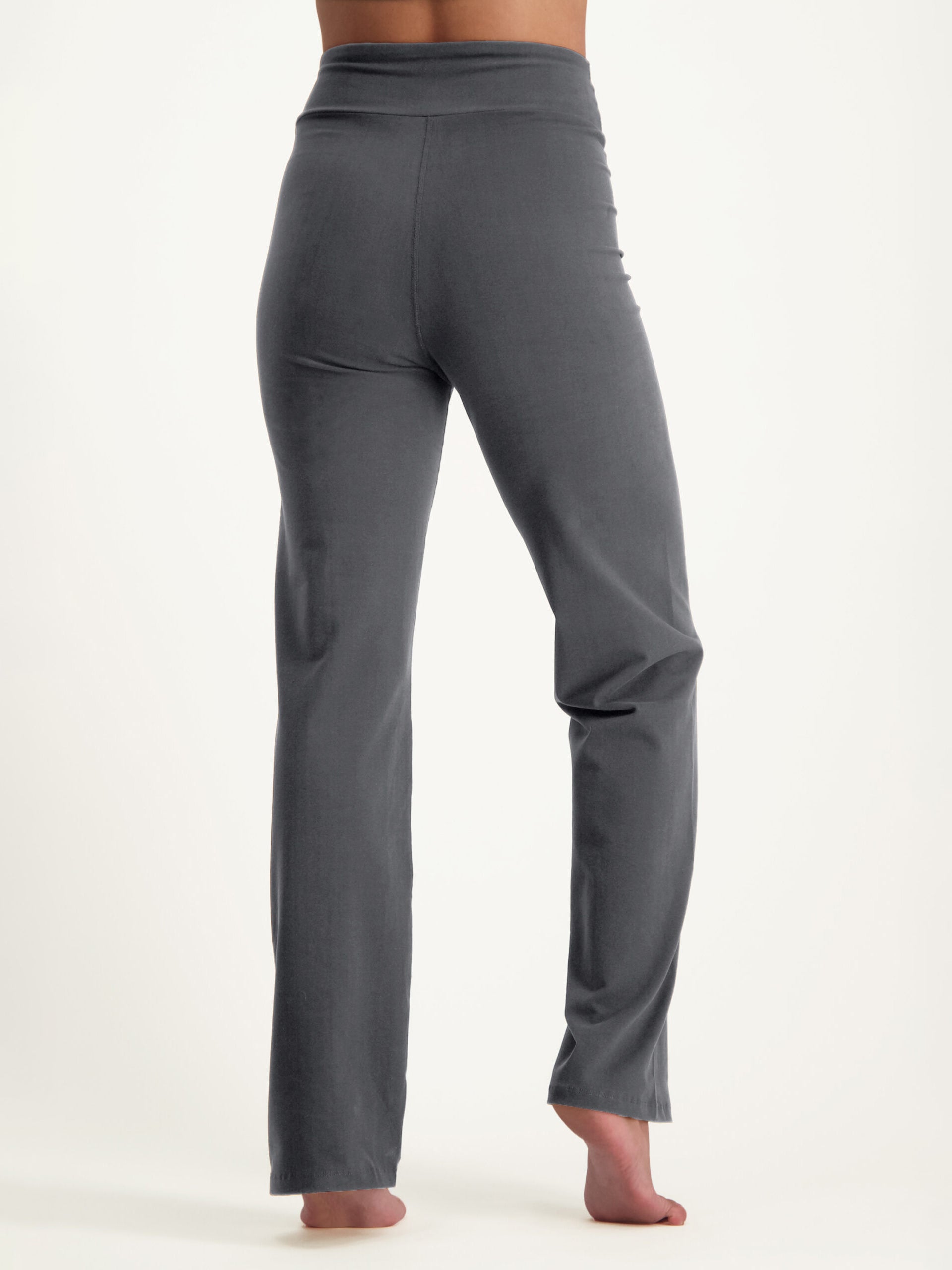 Urban Goddess Agni Wide Leg Yoga Pants for Women - High Waisted Stretchy Lounge Pants in Charcoal Gray - Perfect for Yoga, Pilates & Casual Wear