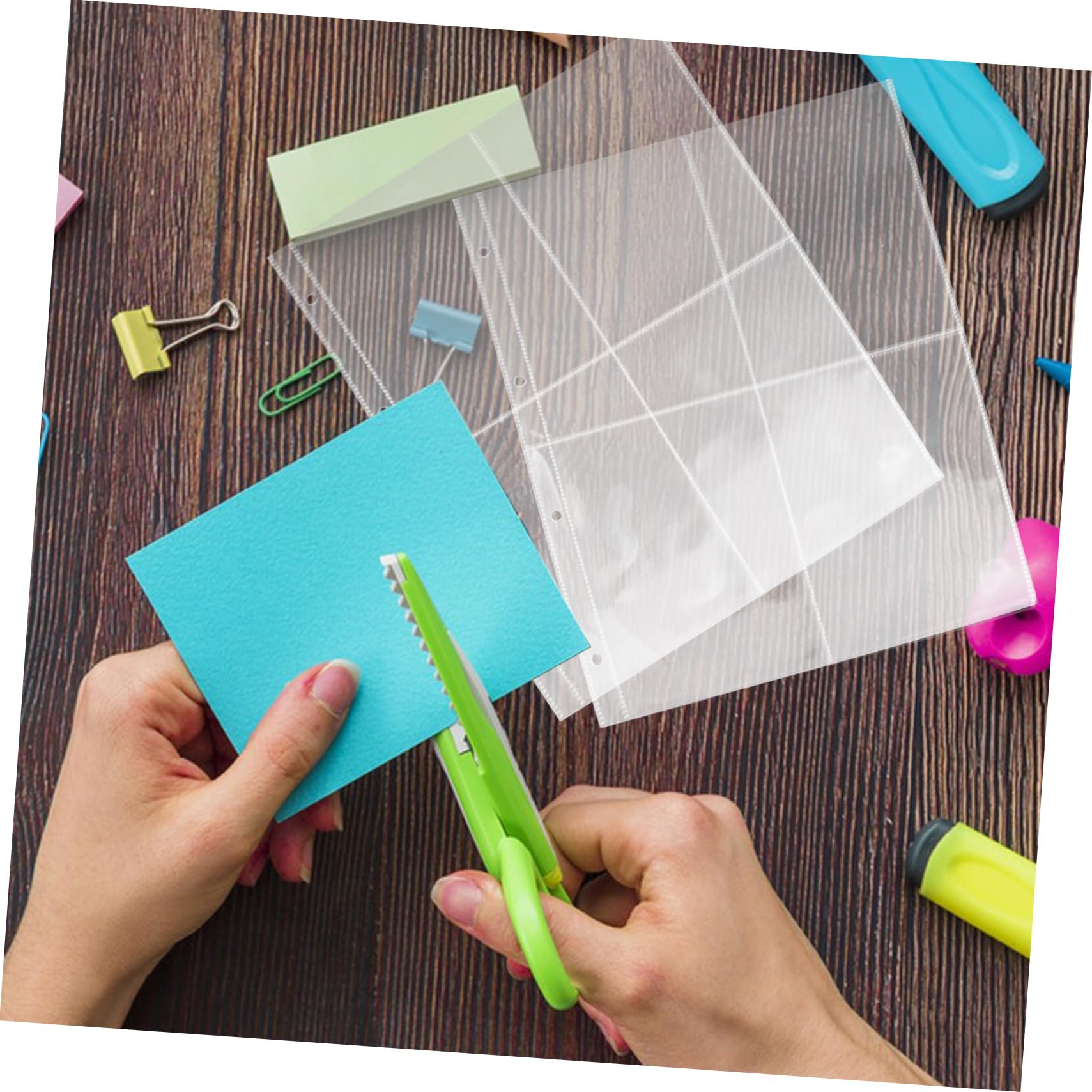 Abaodam 90-Piece Card Book Refill Pages - Premium PP Material for Collectible Cards, Bookmarks & Student Storage | Perfect for Trading Cards, Photo Albums & School Organization