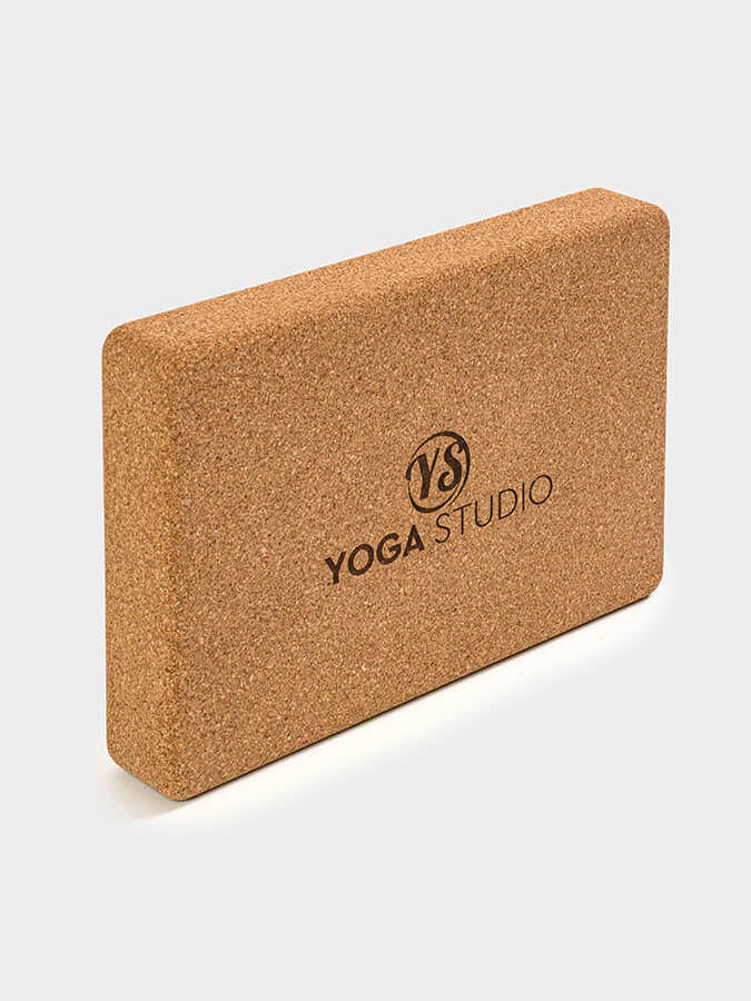 Premium Cork Yoga Block for Stability & Support - Non-Slip Eco-Friendly Yoga Brick for Home & Studio Practice - Ideal for Yoga, Pilates & Meditation Exercises