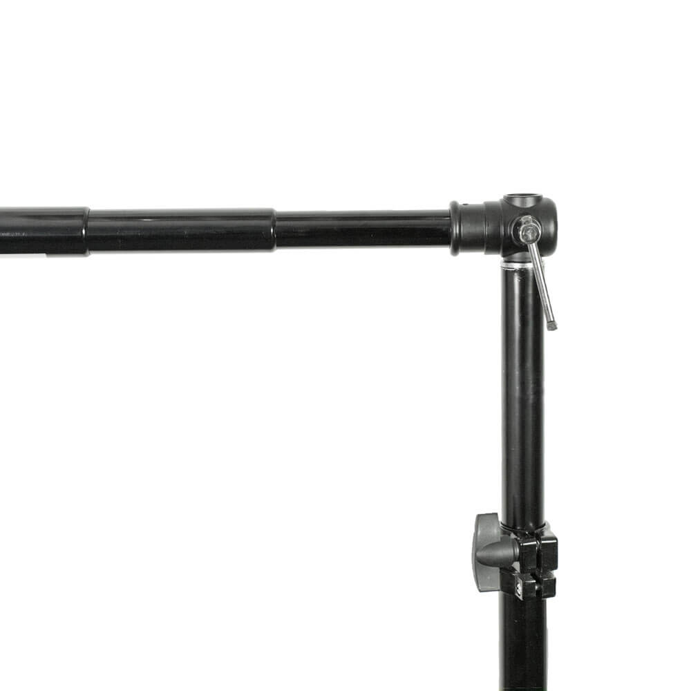 Wide Telescopic Support Stand with 3x6m Muslin Drop Backdrop - Green | Perfect for Photography, Video Shoots & Events