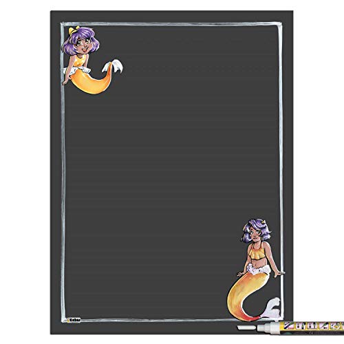 Yellow Mermaid With 1 White Marker