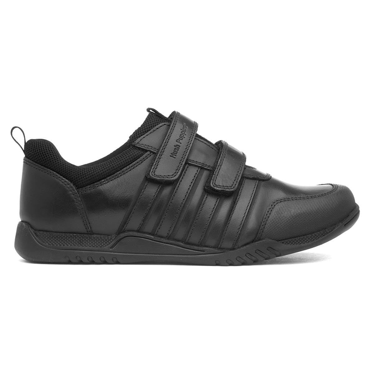 Hush Puppies Boys' Comfortable Flat School Uniform Shoes - Lightweight & Durable for Daily Wear, Classroom & Playground Activities