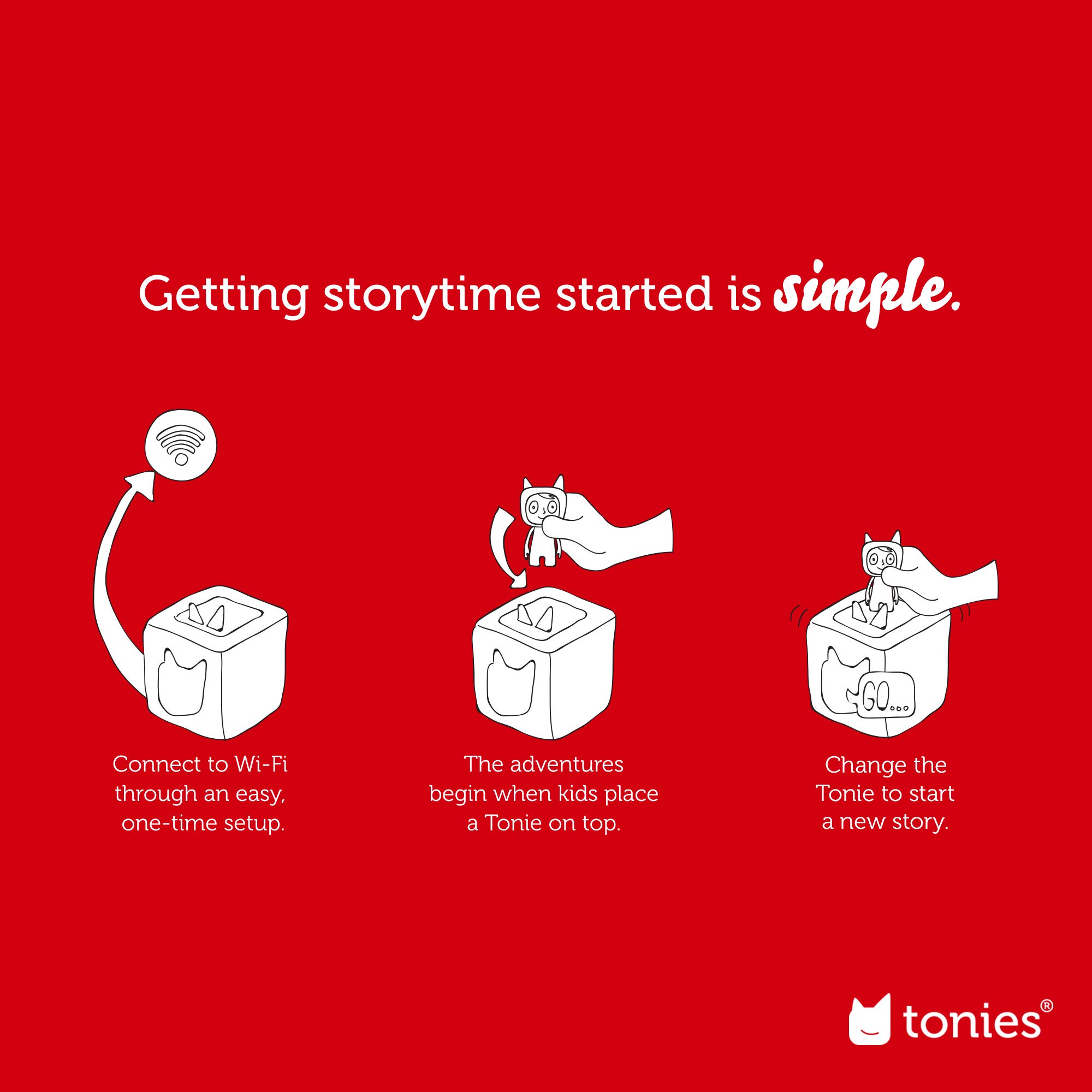 Tonies Spanish Lullabies Audio Toy Figurine - Interactive Learning & Bedtime Stories for Kids | Perfect for Playtime, Language Learning & Soothing Baby Sleep